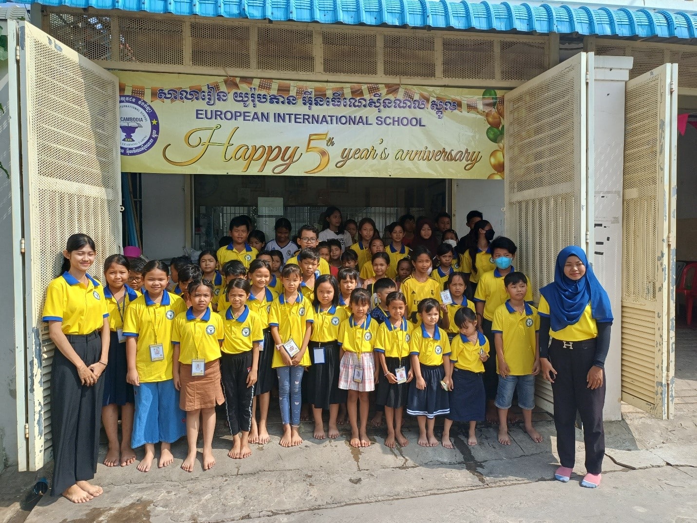 School Cambodia feiert das 5-jährige Bestehen Soziales Engagement, Soziales Engagement, pluscoaching.eu